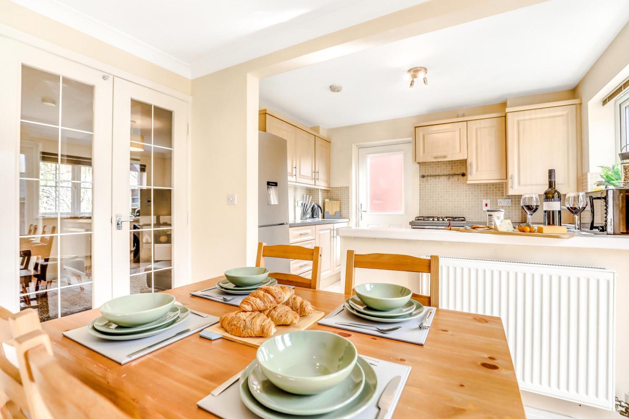 Silver Stag Properties, 3 Bedroom W Parking And Garden Smisby Eksteriør billede