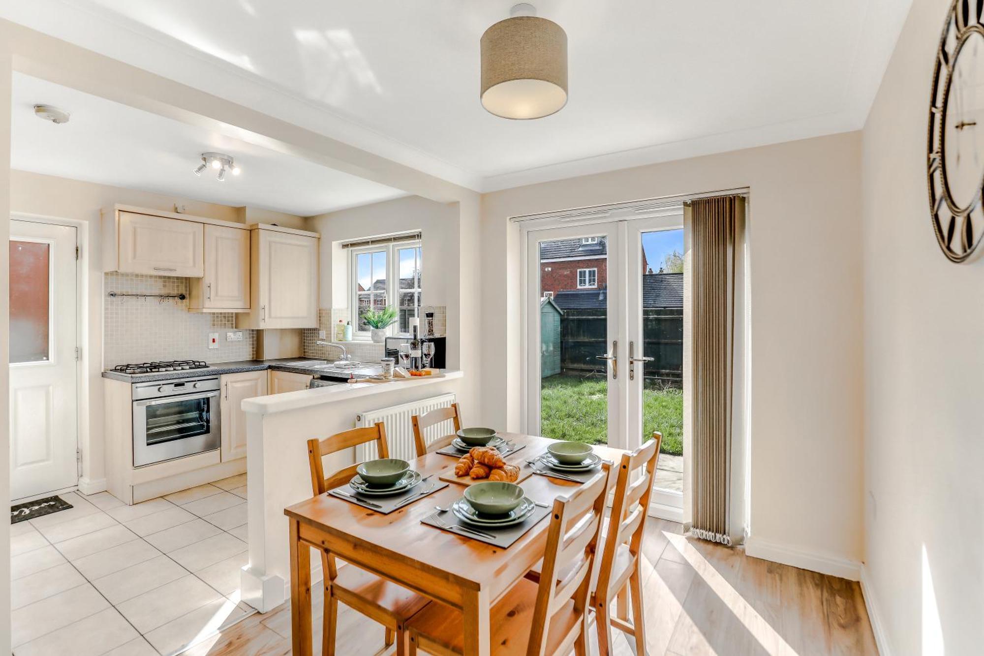 Silver Stag Properties, 3 Bedroom W Parking And Garden Smisby Eksteriør billede