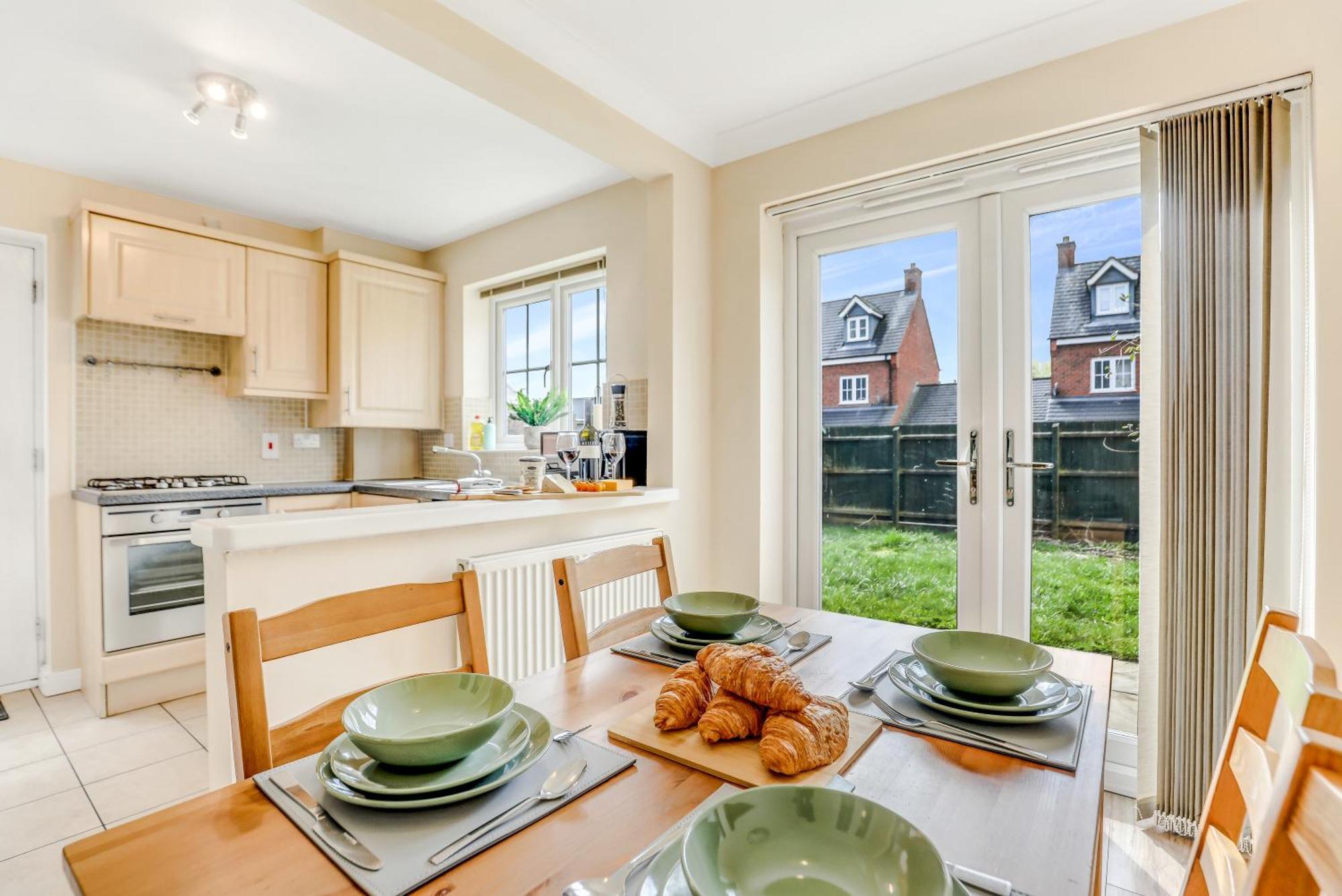 Silver Stag Properties, 3 Bedroom W Parking And Garden Smisby Eksteriør billede