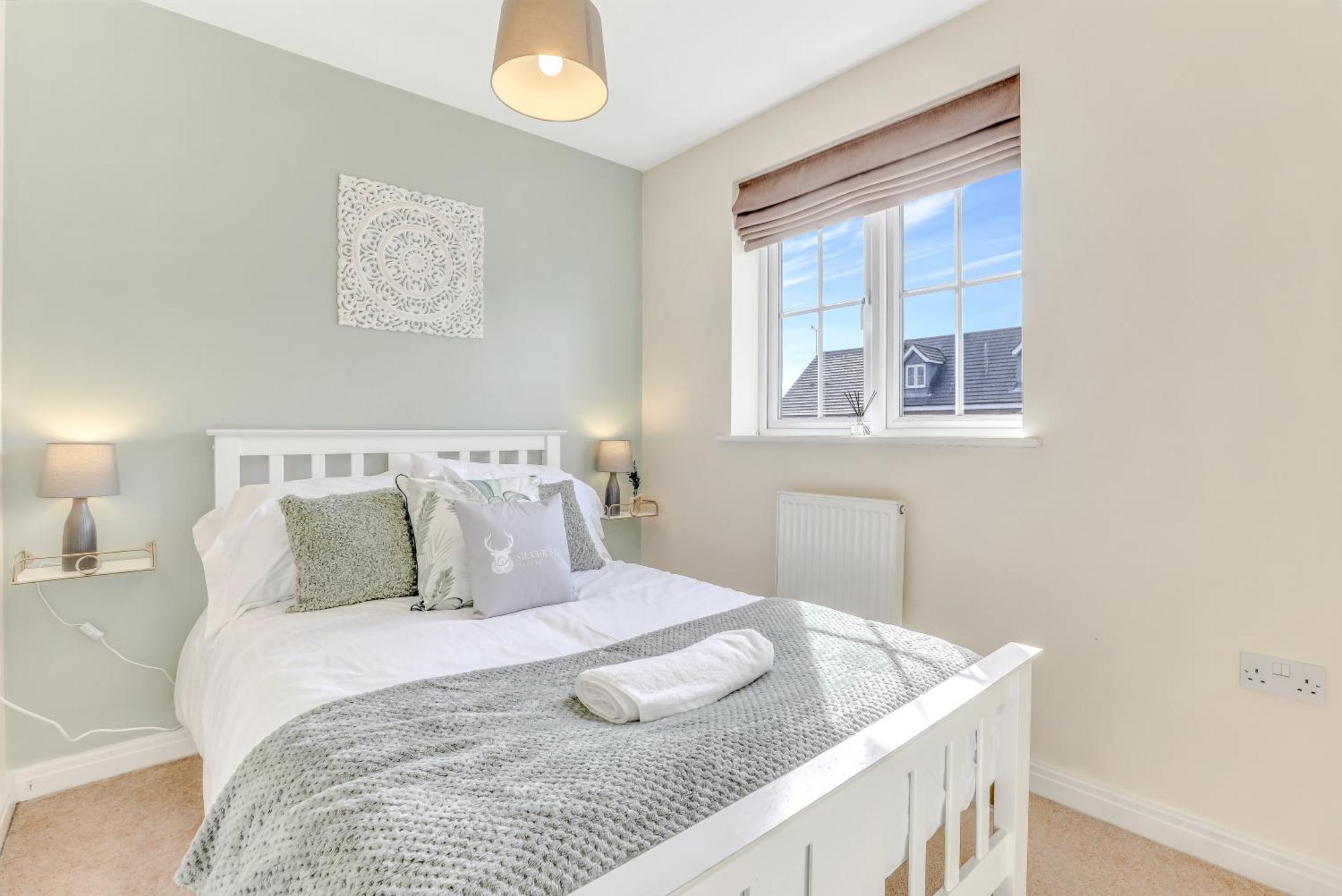 Silver Stag Properties, 3 Bedroom W Parking And Garden Smisby Eksteriør billede